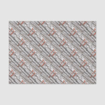 Rood afval in Bossen Art Unieke Gift Wrap