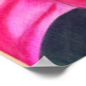 Rood Alert Lily waterverf Poster (Hoek)