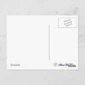 Rood als vlam Briefkaart (Achterkant)