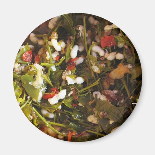 Rood Ant Egg Salad ... Thai Street Food Magneet (Voorkant)