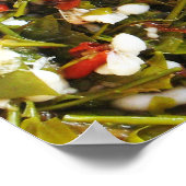 Rood Ant Egg Salad ... Thai Street Food Poster (Hoek)