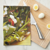 Rood Ant Egg Salad ... Thai Street Food Theedoek (Quarter Fold)