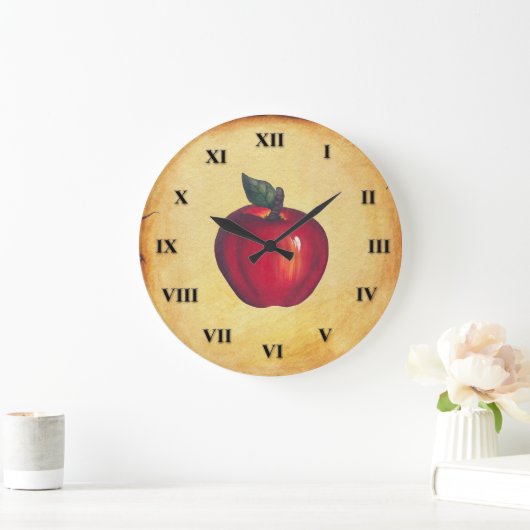 Rood appel Antiek uiterlijk Grote Klok (Huis)