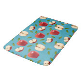 Rood Appel Patroon Badmat (Gekanteld)