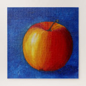Rood appel - Poster met stilstaand leven Legpuzzel (Verticaal)