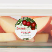Rood appelfruitpakket Etiketten Labels (Aangebracht)