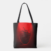 Rood Apple, gekristalliseerd Tote Bag (Achterkant)