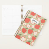 Rood Apple naadloos patroon Planner (Display)