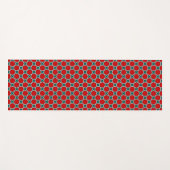  rood Arabisch Egypte geometrisch patroon Yogamat (Voorkant (horizontaal))