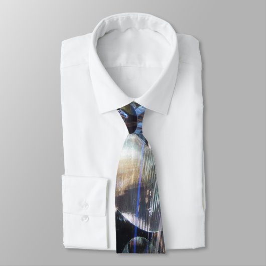 Rood autokoplicht stropdas (Gebonden)