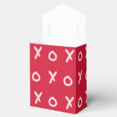 Rood & Baby Roze X O XO XO's Trendy Cadeau Bedankdoosjes (Geopend)