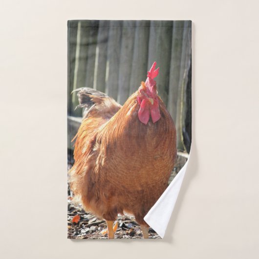 Rood Bad Handdoek (Handdoek)