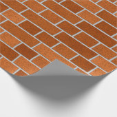 Rood bakkerpapier cadeaupapier (Hoek)