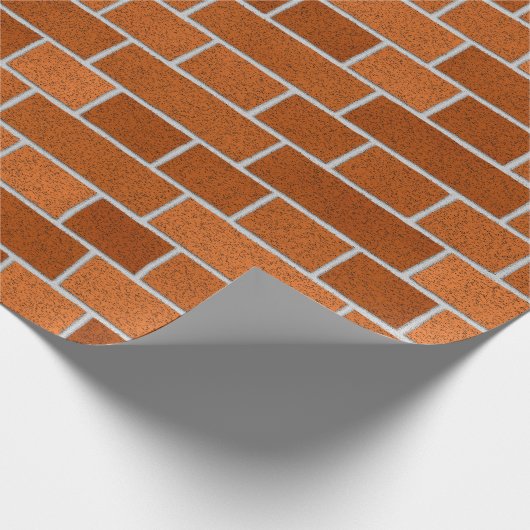 Rood bakkerpapier cadeaupapier (Hoek)