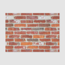 Rood bakstenen muurpatroon