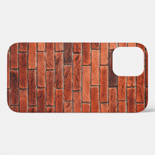 Rood bakstenen wandtextuur grunge backaardbrick, w Case-Mate iPhone case (Achterkant (horizontaal))
