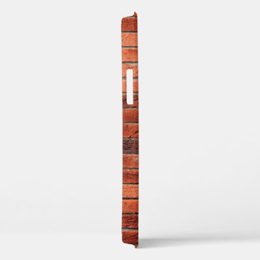 Rood bakstenen wandtextuur grunge backaardbrick, w Case-Mate iPhone case (Achterkant / Rechts)