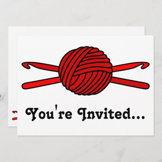 Rood bal van geweren en haken kaart (Voorkant / Achterkant)