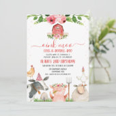 Rood-Barn-boerenveeforel Kaart (Staand voorkant)