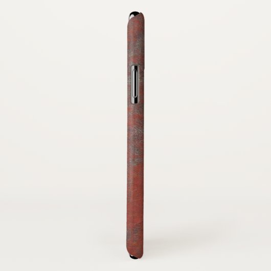  Rood Barn Wood Case-Mate iPhone Case (Achterkant / rechts)