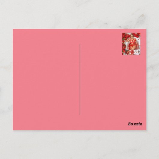 Rood Bath Briefkaart (Achterkant)