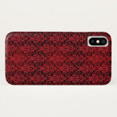 Rood behang 2 Case-Mate iPhone case (Achterkant (horizontaal))