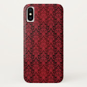 Rood behang 2 Case-Mate iPhone case (Achterkant)
