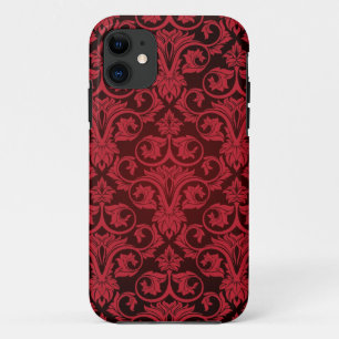 Rood behang 2 iPhone 11 hoesje