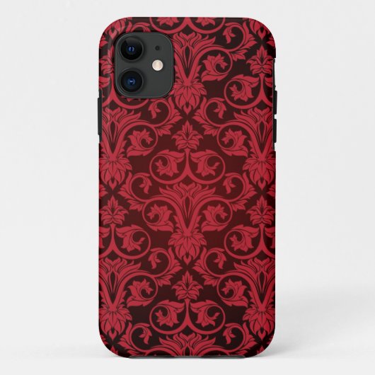 Rood behang 2 Case-Mate iPhone case (Achterkant)