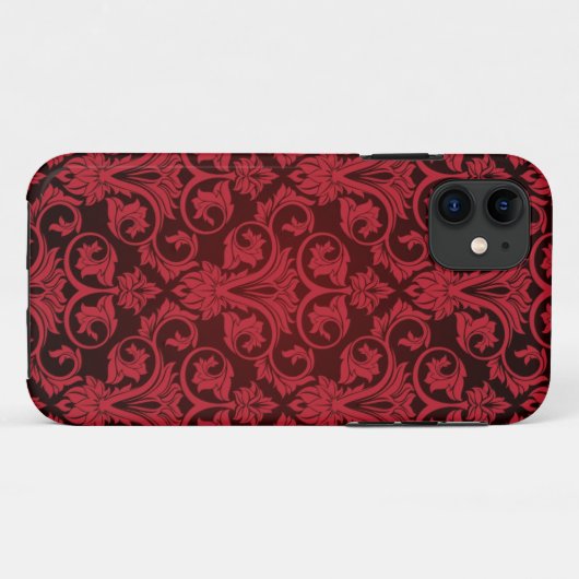 Rood behang 2 Case-Mate iPhone case (Achterkant (horizontaal))