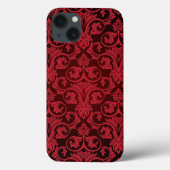 Rood behang 2 Case-Mate iPhone case (Achterkant)