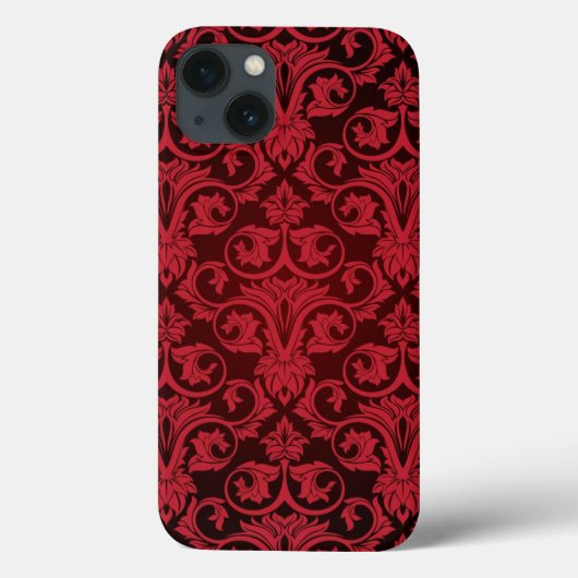 Rood behang 2 Case-Mate iPhone case (Achterkant)