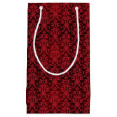 Rood behang 2 klein cadeauzakje (Voorkant)