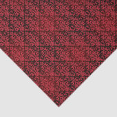 Rood behang 2 tissuepapier (Detail)