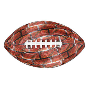 Rood, belletjes op raster of baksteen effect? Meta American Football