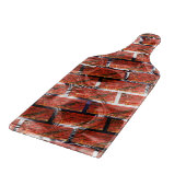 Rood, belletjes op raster of baksteen effect? Meta Snijplank (Hoek)