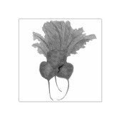 Rood bier Bunch Garden Vegetable Beet Foodie Rubberstempel (Afrduk)