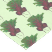 Rood bier Bunch Garden Vegetable Beet Foodie Tafelkleed (Gekanteld)