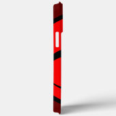 Rood biogevaarsymbool Case-Mate iPhone case (Achterkant / Rechts)