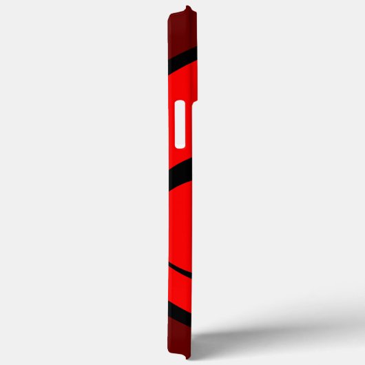 Rood biogevaarsymbool Case-Mate iPhone case (Achterkant / Rechts)