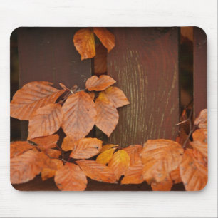 Rood blad Mousepad Muismat