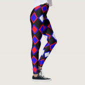 Rood Blau Leggings (Rechts)