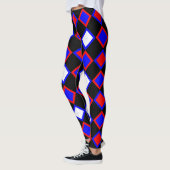 Rood Blau Leggings (Links)