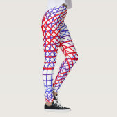 Rood Blau Leggings (Rechts)