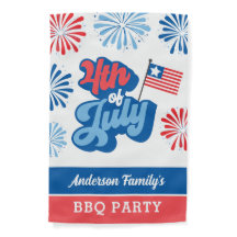 Rood & Blauw 4 juli Vuurwerk BBQ Party Welkom
