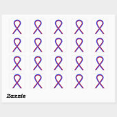 Rood & blauw Awareness Ribbon Custom Sticker Decal (Vel)