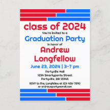 Rood & Blauw Bars Afstudeerfeest