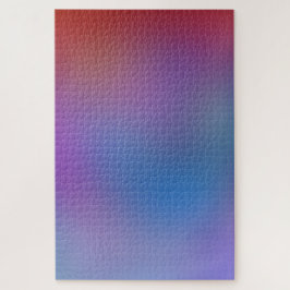 Rood Blauw Bokeh Vervagen Kleurrijke Gradiënt Mini Legpuzzel