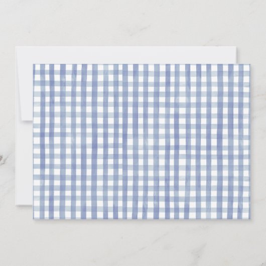 Rood Blauw Chugga Chugga Trein 1e Verjaardag Kaart (Achterkant)