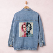 Rood & Blauw Dualiteit - Tweelingportretten in Abs Denim Jacket (Hangar)